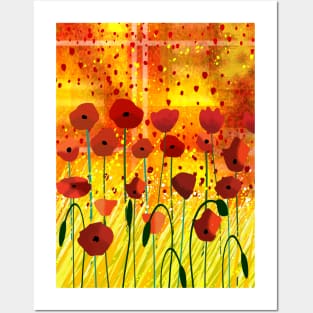 Field of Poppies Posters and Art